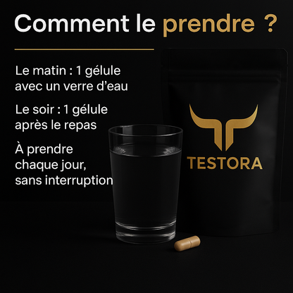 Ashwagandha KSM-66® dosée pour hommes – Testora